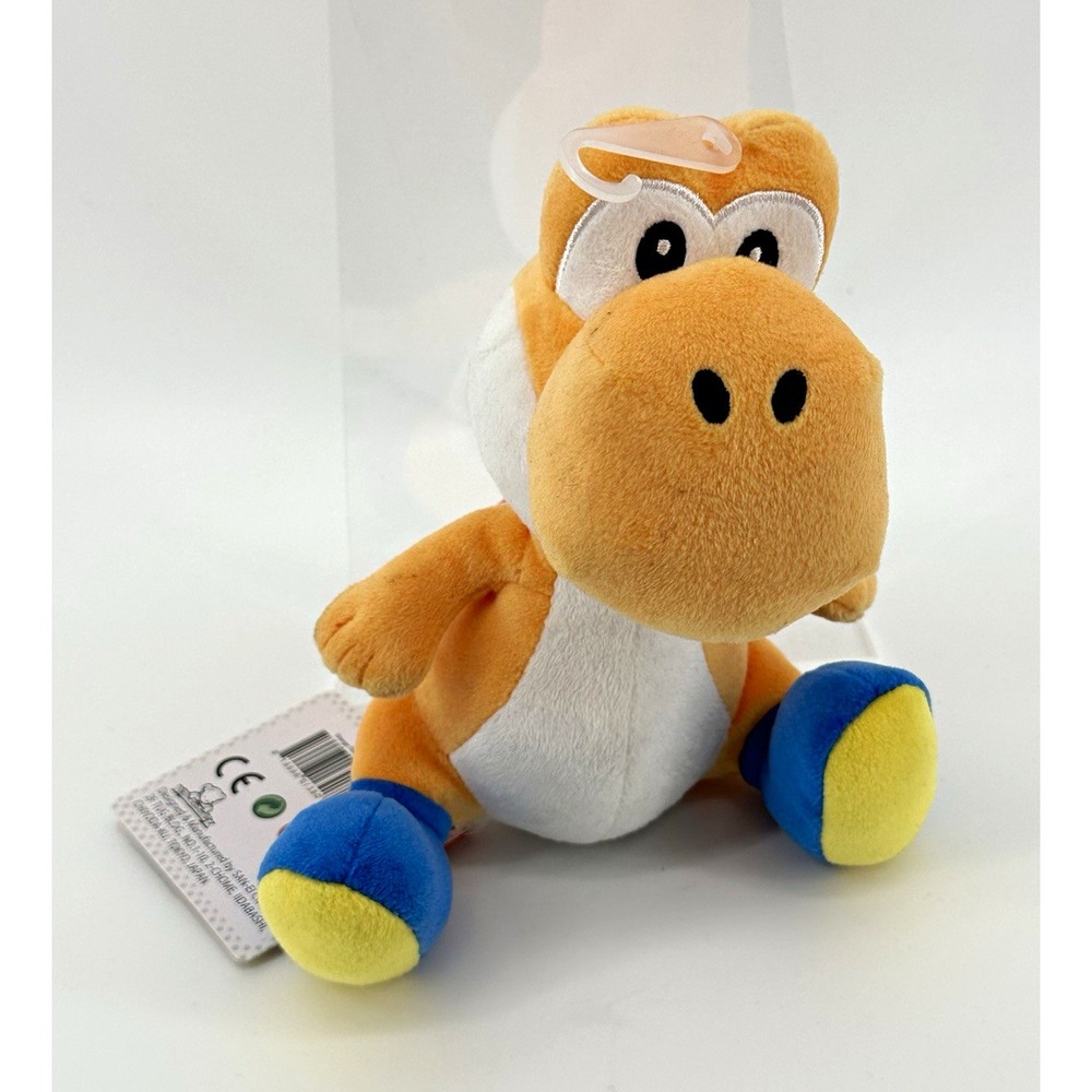 Yoshi Orange Super Mario All-Star Collection Orange Yoshi Plush Licensed